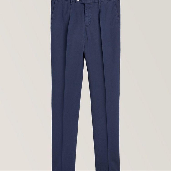 Luigi Bianchi slim fit pleated dress pant - Picture 2 of 2